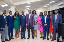 GRASAG-KNUST engages Education Minister Honorable Haruna Iddrisu on issues pertaining to postgraduate education